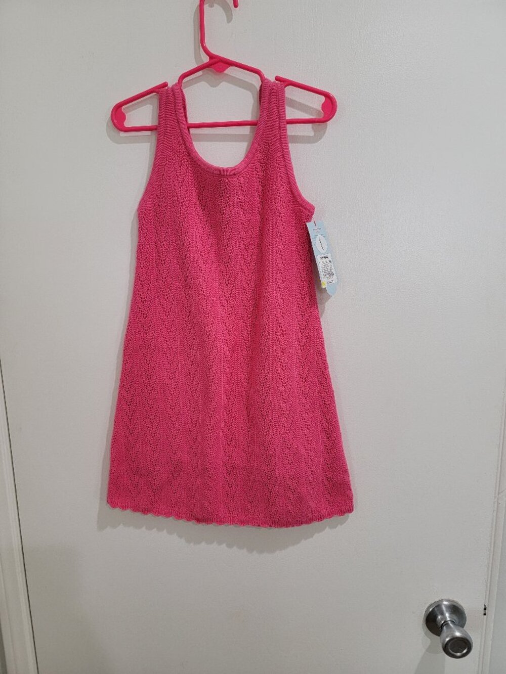 Cat & Jack Girls’ Pointelle Sweater Dress